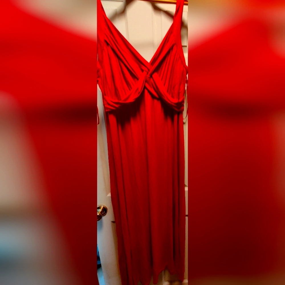 New York &Co maxi goddess dress